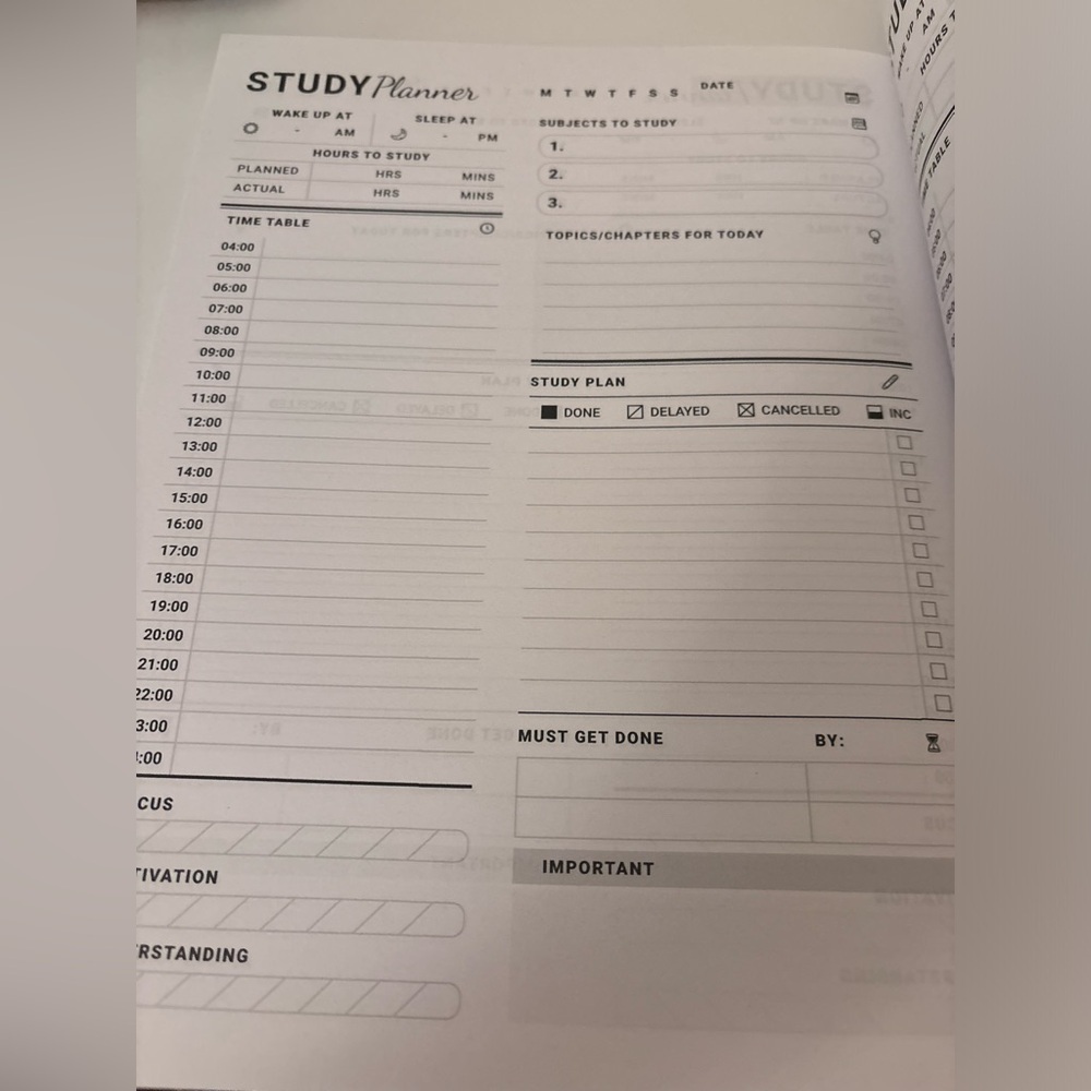 student planner - Picture 3 of 3